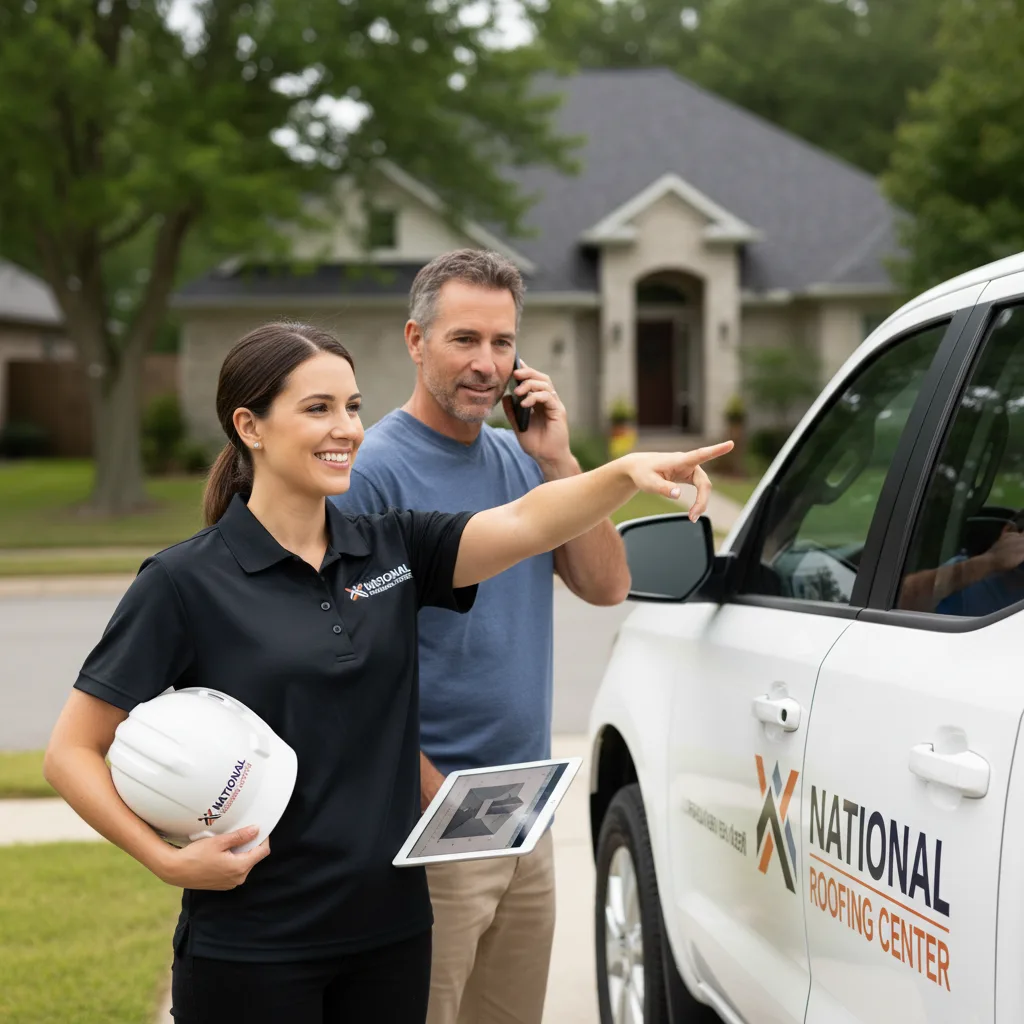 National Roofing Center customer support in Bowie